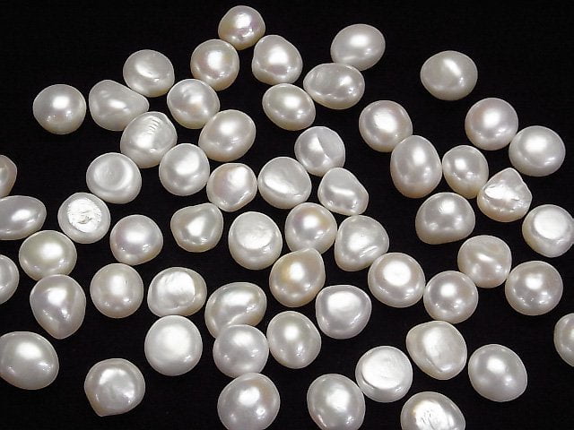 [Video]Fresh Water Pearl AAA- Loose stone Potato -Baroque 12-13mm White 3pcs