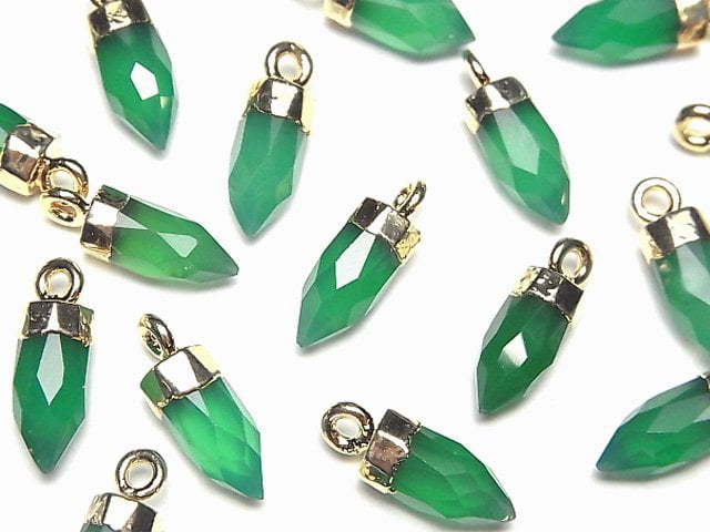 Onyx, Point Gemstone Beads