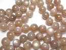 [Video] Brown Moonstone AAA- Round 9mm, 10mm, 11mm Bracelet