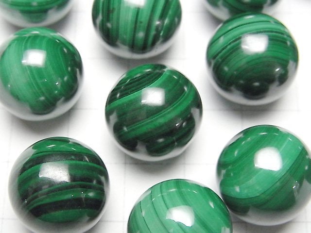 [Video]Malachite AAA Sphere,Round 16mm 1pc