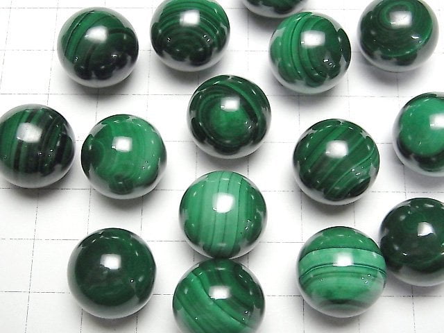 [Video]Malachite AAA Sphere,Round 16mm 1pc