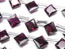 Diamond, Garnet Gemstone Beads