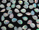 [Video] High Quality Ethiopian Opal AAA Loose Stone Pear Shape Faceted 8x6mm 3pcs
