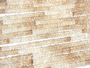 [Video]High Quality Brown Topaz AAA Faceted Button Rondelle 1strand beads (aprx.12inch/29cm)