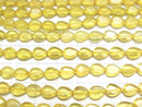 [Video]Yellow Opal AA++ Vertical Hole Pear shape (Smooth) 8x6mm 1strand beads (aprx.7inch/18cm)