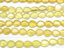 [Video]Yellow Opal AA++ Vertical Hole Pear shape (Smooth) 9x7mm 1strand beads (aprx.7inch/18cm)