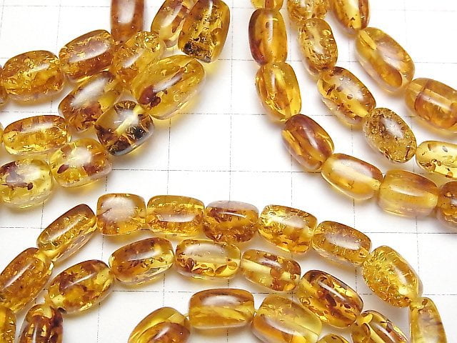 [Video] Baltic Amber Nugget Bracelet