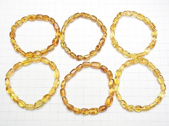 [Video] Baltic Amber Nugget Bracelet