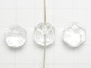 [Video] Crystal AAA Vertical Hole Lotus Carving 12mm 1pc