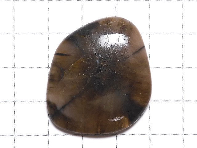 [Video][One of a kind] Chiastolite Cabochon 1pc NO.10