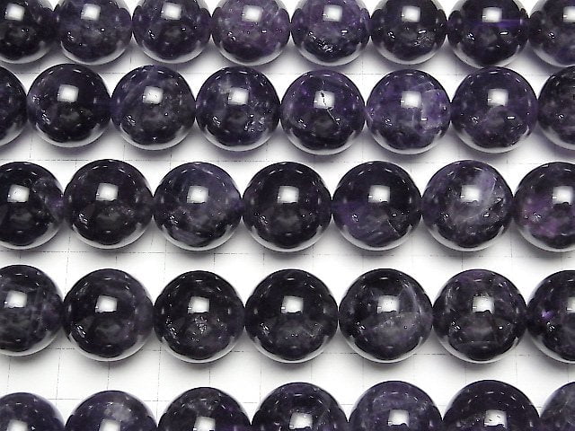 [Video]Amethyst AA Round 18mm half or 1strand beads (aprx.14inch/35cm)