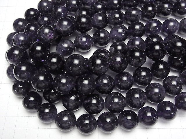 [Video]Amethyst AA Round 18mm half or 1strand beads (aprx.14inch/35cm)