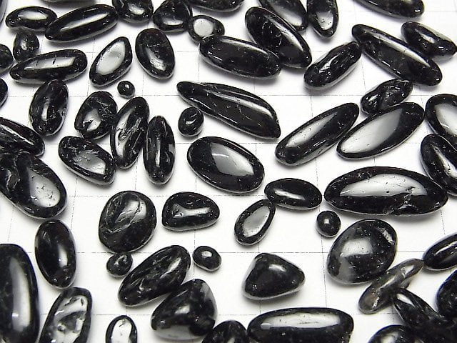 Black Tourmaline AA Undrilled Chips 100g