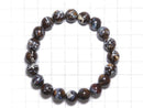 [Video][One of a kind] Australia Boulder Opal AA++ Round 9.5mm Bracelet NO.3