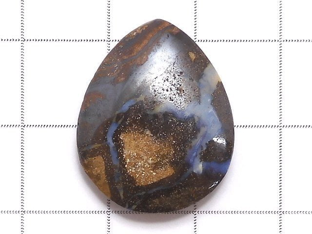 [Video][One of a kind] Australia Boulder Opal AA++ Cabochon 1pc NO.131