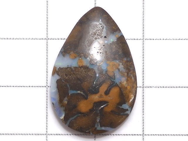 [Video][One of a kind] Australia Boulder Opal AA++ Loose stone 1pc NO.133