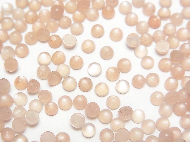 Cabochon, Moonstone Gemstone Beads