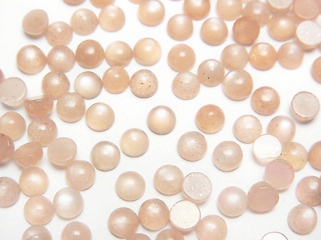 Cabochon, Moonstone Gemstone Beads