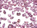 [Video]High Quality Malaya Garnet AAA Loose stone Oval Faceted 4x3mm 3pcs
