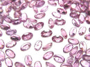 Garnet, Oval, Undrilled (No Hole) Gemstone Beads