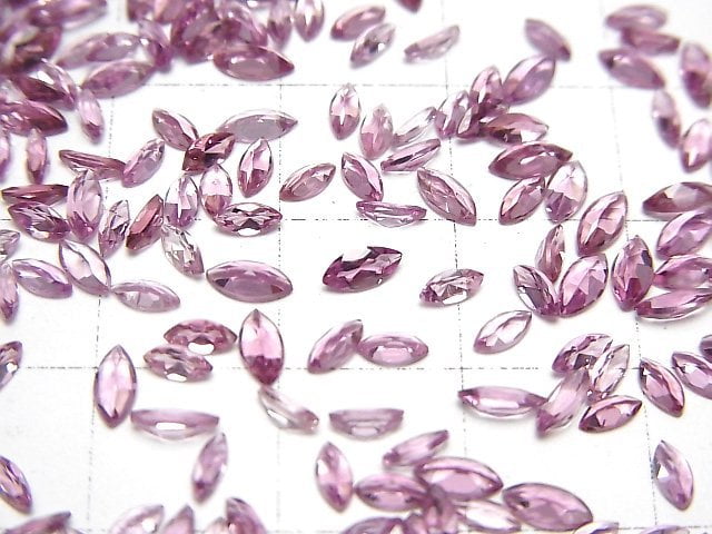 [Video]High Quality Malaya Garnet AAA Loose stone Marquise Faceted Size mix 5pcs