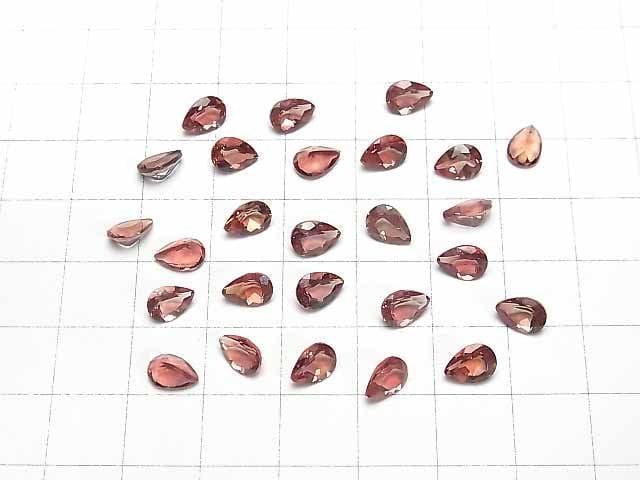 [Video]High Quality Andesine AAA Loose stone Pear shape Faceted 7x5mm 1pc