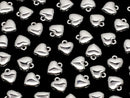 Metal parts end charm heart 5x5mm silver color 4pcs