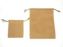 Purse  (Velvet) Beige NO.2 [S][L] 1pc $0.99- !
