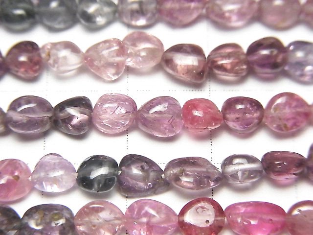 [Video]High Quality Multicolor Spinel AA++ Nugget half or 1strand beads (aprx.14inch/34cm)