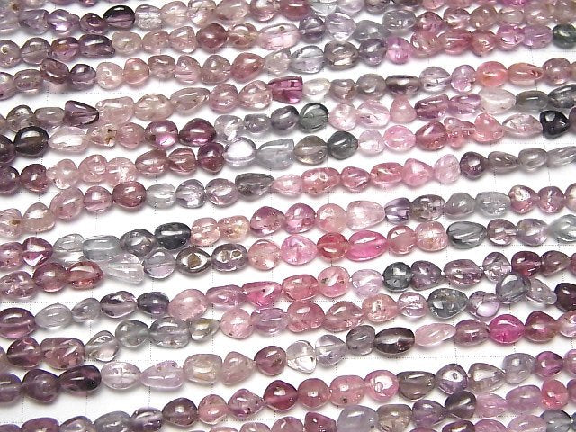 [Video]High Quality Multicolor Spinel AA++ Nugget half or 1strand beads (aprx.14inch/34cm)
