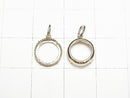 [Video][Japan][K10 Yellow Gold] Pendant Frame (Prong Setting) for Round Cabochon 8mm, Milgrain, 1pc