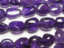 [Video]Amethyst AA+ Nugget 1strand beads (aprx.15inch/37cm)