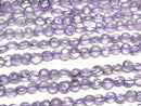 [Video]Amethyst AA+ Coin 5x5x3mm 1strand beads (aprx.15inch/36cm)