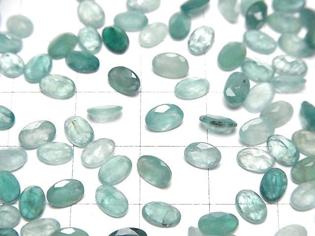 [Video]Grandidierite AA++ Loose stone Oval Faceted 6x4mm 5pcs
