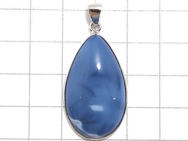 [Video][One of a kind] Blue Opal AAA- Pendant Silver925 NO.7