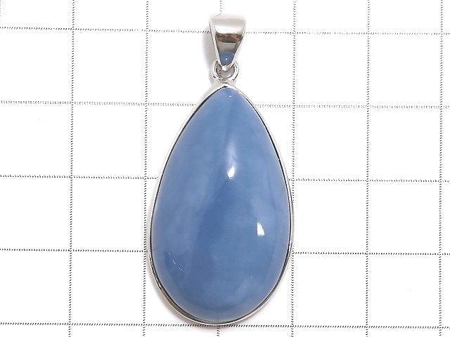 [Video][One of a kind] Blue Opal AAA- Pendant Silver925 NO.10