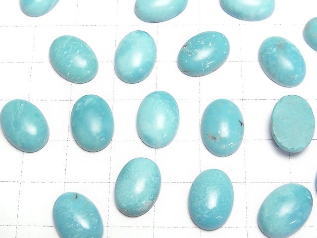 [Video]Turquoise AA++ Oval Cabochon 14x10mm 1pc