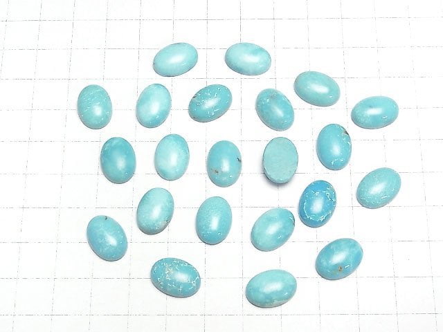[Video]Turquoise AA++ Oval Cabochon 14x10mm 1pc