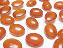 [Video]Carnelian AAA Oval Cabochon 20x15mm 2pcs