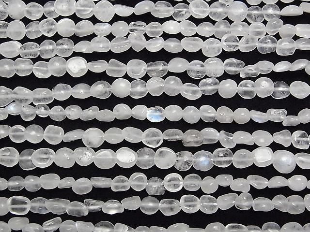 [Video] Royal Blue Moonstone AA Nugget 1strand beads (aprx.15inch/38cm)