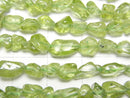 [Video]Peridot AA+ Small Size Nugget 1strand beads (aprx.15inch/38cm)