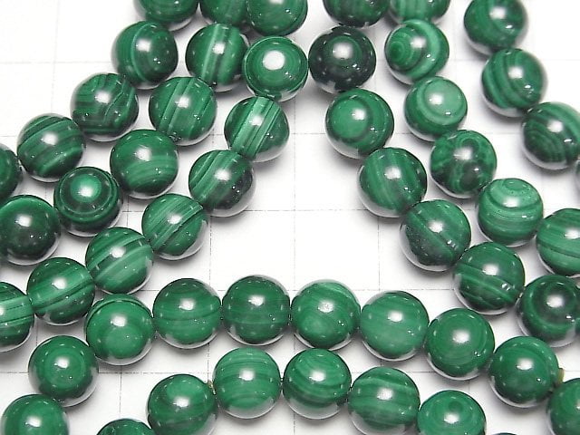 [Video]Malachite AA+ Round 8mm Eye Agate Type Bracelet