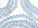 [Video]High Quality Sky Blue Topaz AA++ Round 5mm Bracelet