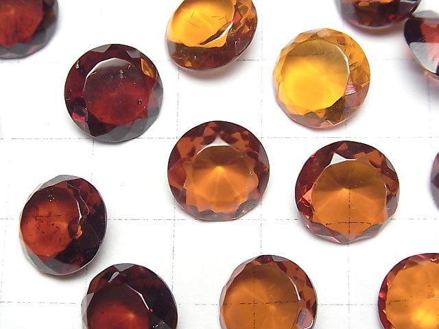 [Video]High Quality Baltic Amber Round Faceted 12x12mm 1pc