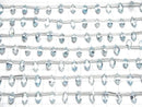 [Video]High Quality Sky Blue Topaz AAA Marquise Faceted 10x5mm half or 1strand (12pcs )