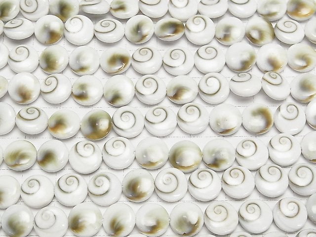 [Video] Shivaay Coin 10x10x4mm half or 1strand beads (aprx.15inch/38cm)