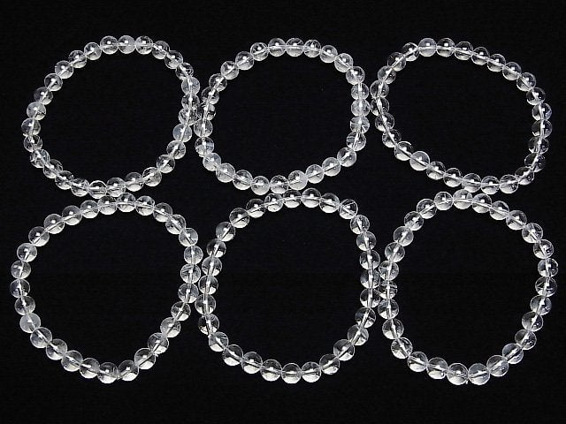 [Video]Angel Ladder Quartz Round 6.5mm Bracelet