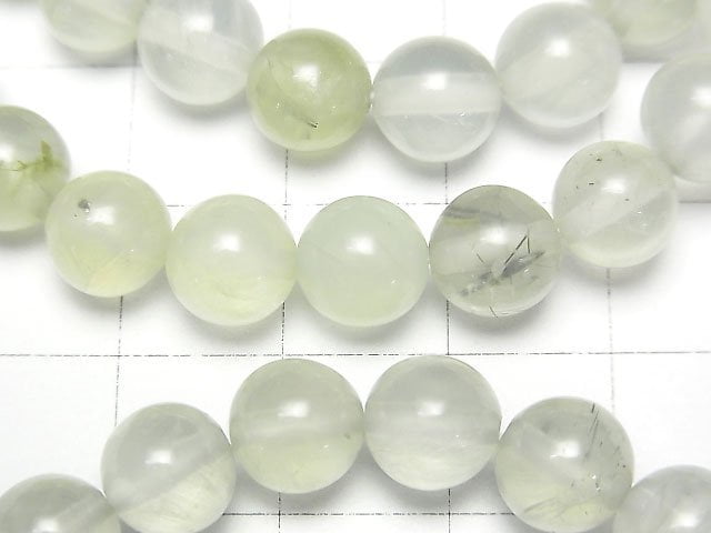 [Video] Prehnite AA++ Round 8mm Bracelet