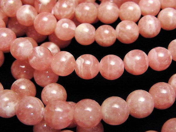 Rhodochrosite Gemstone Beads