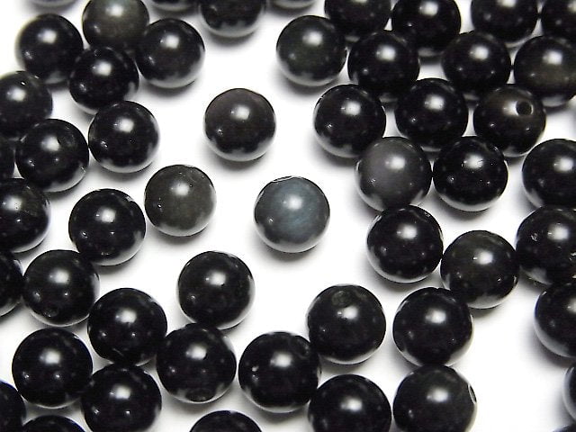 Obsidian Gemstone Beads